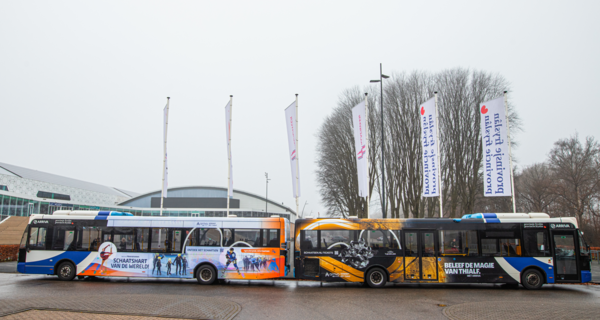 Arriva rijdt met ‘Thialf Express’ tijdens grote schaatsevenementen Heerenveen