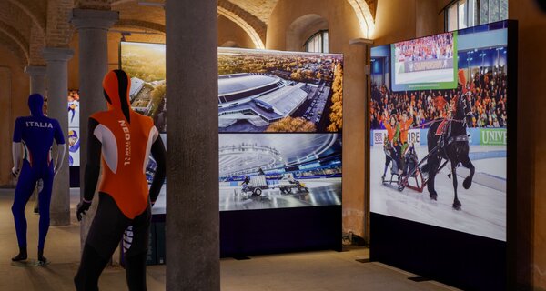 Expositie Nederlandse Schaatshistorie op Spelen